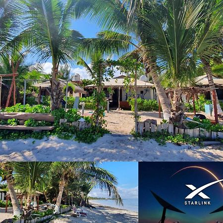 Lunazul Eco-Cabana Frente Al Mar Mahahual Exteriér fotografie