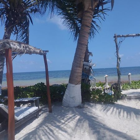 Lunazul Eco-Cabana Frente Al Mar Mahahual Exteriér fotografie