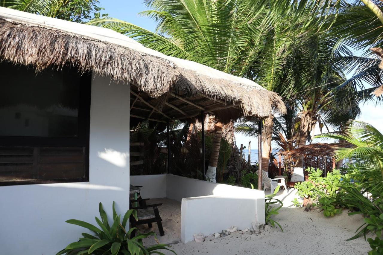 Lunazul Eco-Cabana Frente Al Mar Mahahual Exteriér fotografie