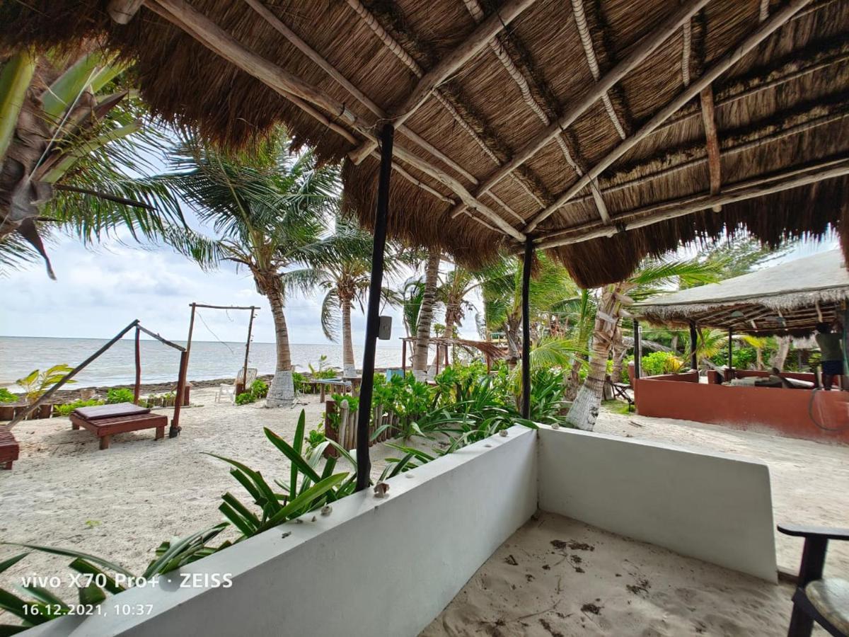 Lunazul Eco-Cabana Frente Al Mar Mahahual Exteriér fotografie