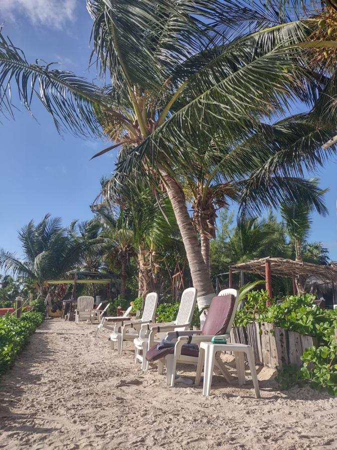 Lunazul Eco-Cabana Frente Al Mar Mahahual Exteriér fotografie
