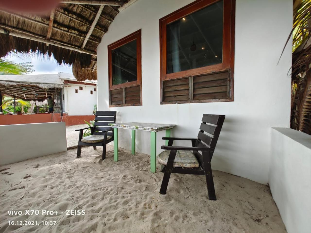 Lunazul Eco-Cabana Frente Al Mar Mahahual Exteriér fotografie