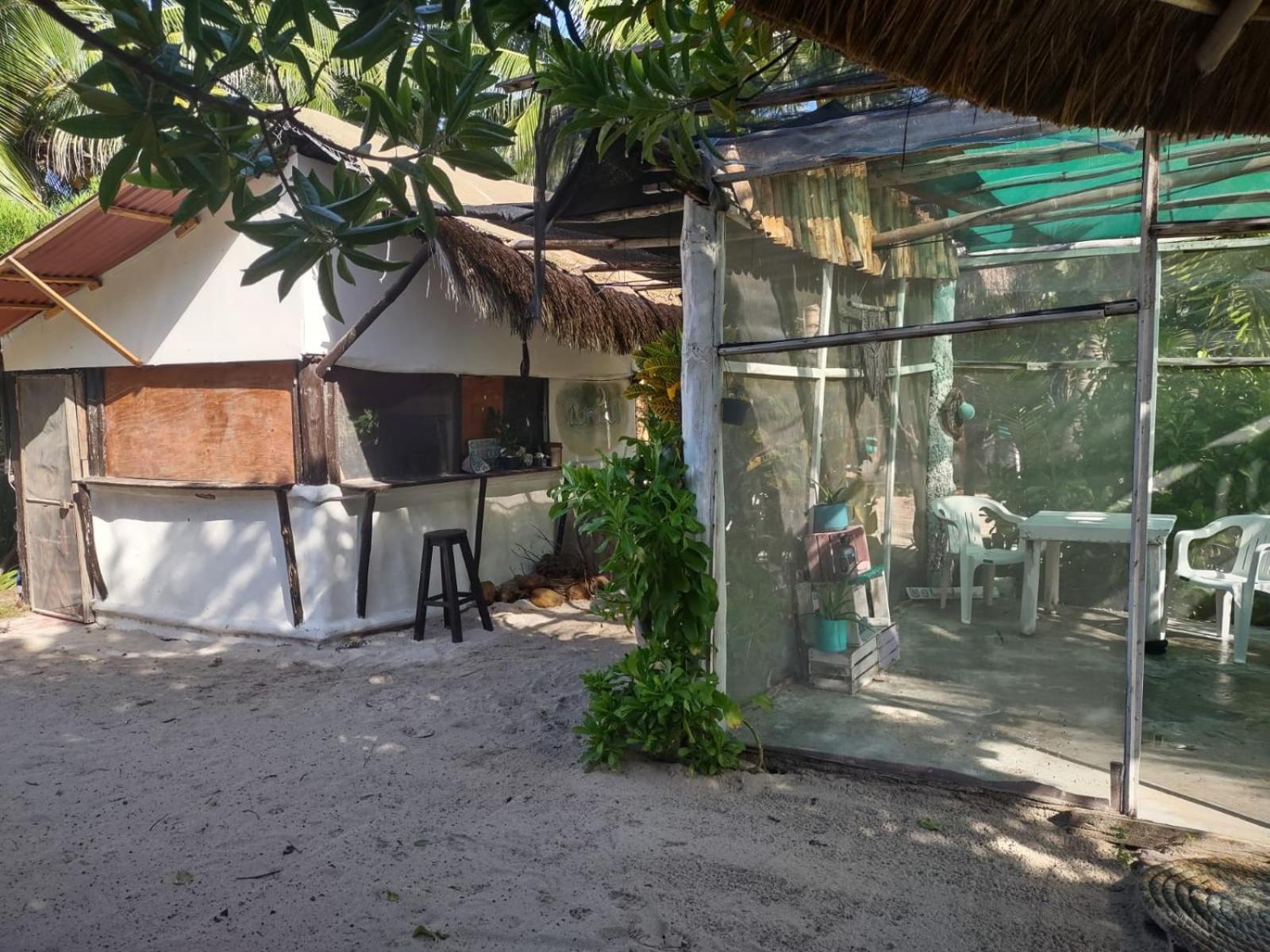 Lunazul Eco-Cabana Frente Al Mar Mahahual Exteriér fotografie