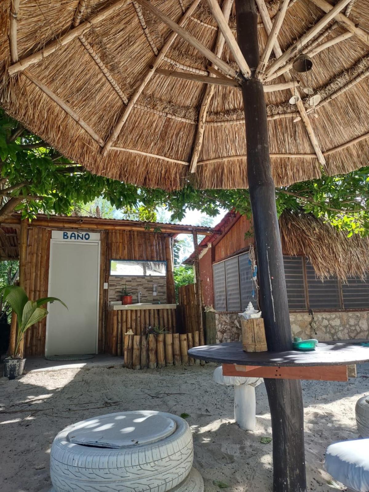 Lunazul Eco-Cabana Frente Al Mar Mahahual Exteriér fotografie