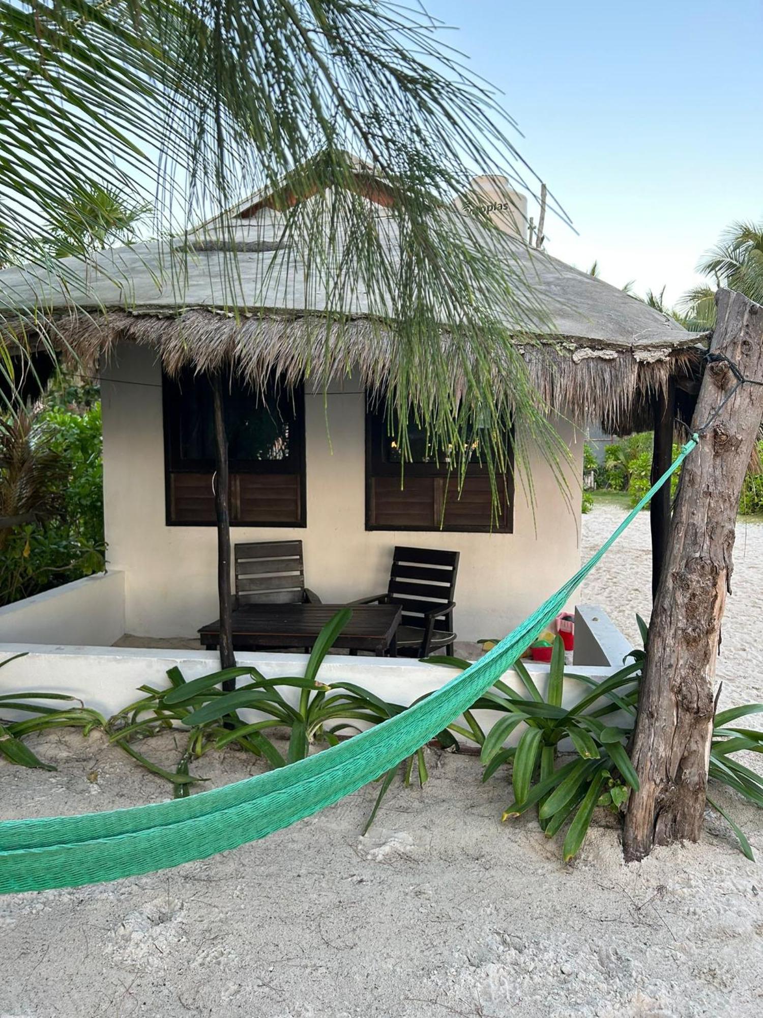 Lunazul Eco-Cabana Frente Al Mar Mahahual Exteriér fotografie